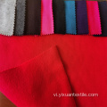 100% polyester màu đỏ một bên lông cừu phân cực